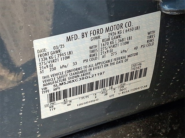 2025 Lincoln Aviator Premiere