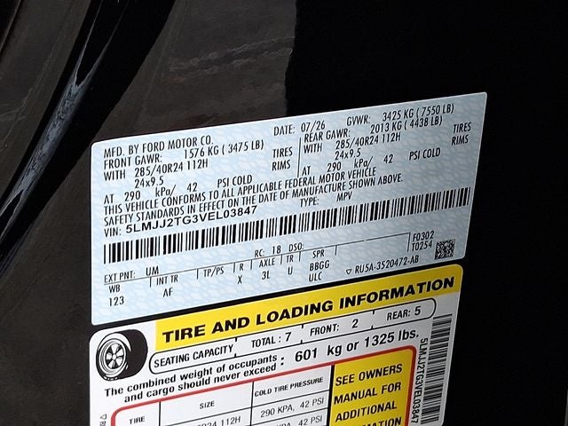 2027 Lincoln Navigator Black Label