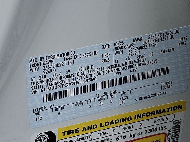 2025 Lincoln Navigator L Black Label