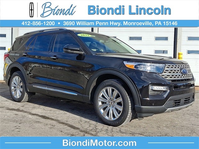2022 Ford Explorer Limited 4x4 w/310a, Tow Pkg