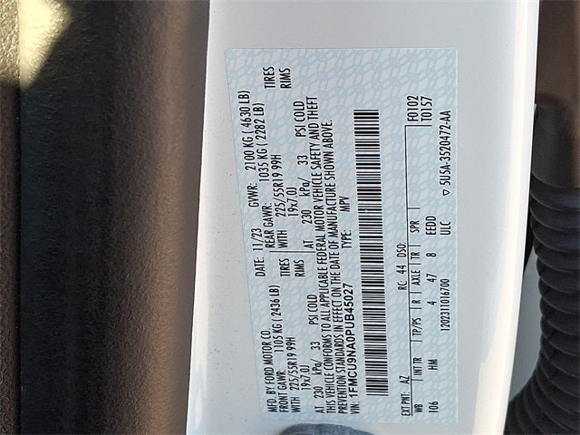 2023 Ford Escape ST-Line Select