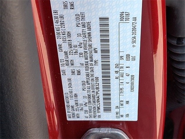 2023 Ford Escape ST-Line Select