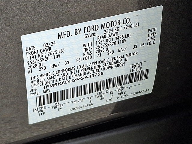 2024 Ford Explorer XLT
