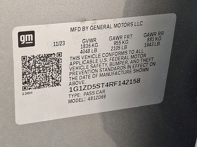 2024 Chevrolet Malibu LT 1LT