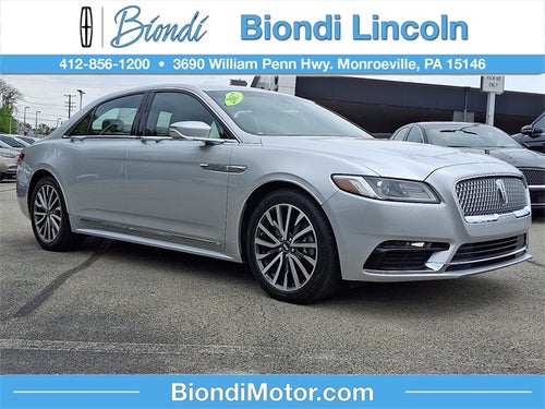2017 Lincoln Continental Select Plus w/2.7L Engine, Massage seats