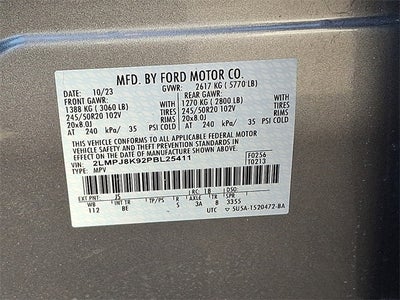 2023 Lincoln Nautilus Reserve AWD