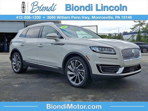 2020 Lincoln Nautilus Reserve AWD w/202a, Massage Seats