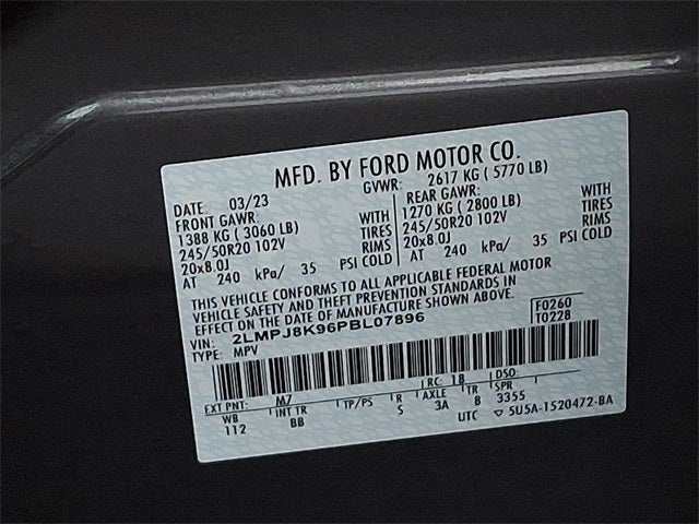 2023 Lincoln Nautilus Reserve AWD