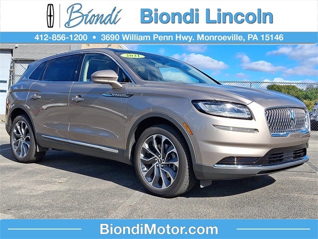 2021 Lincoln Nautilus Reserve AWD w/2.7L Engine