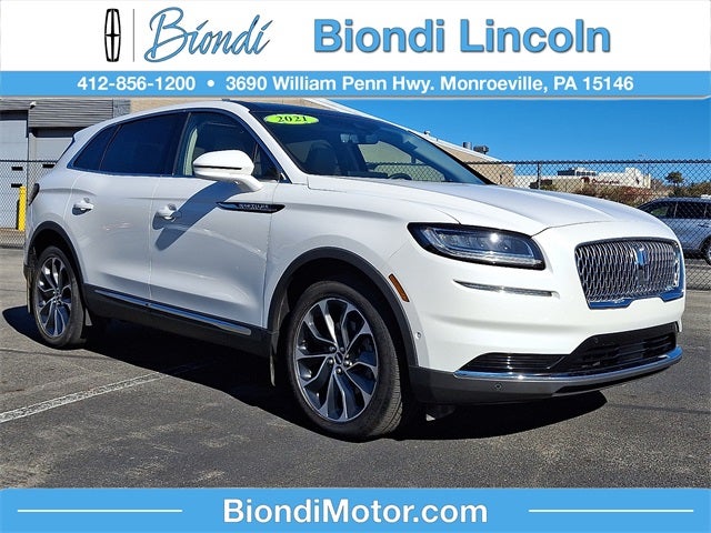 2021 Lincoln Nautilus Reserve AWD w/2.7L, 201a