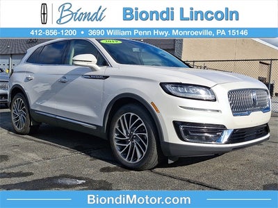2019 Lincoln Nautilus Reserve AWD w/2.7L, Tow Pkg