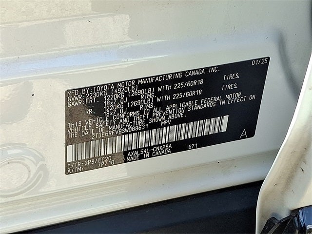 2025 Toyota RAV4 Hybrid XSE