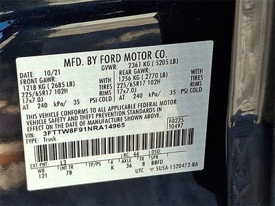 2022 Ford Maverick XLT