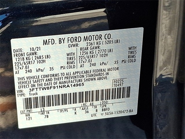 2022 Ford Maverick XLT