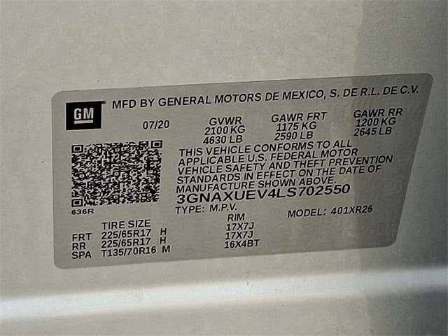 2020 Chevrolet Equinox LT