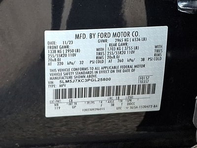 2023 Lincoln Aviator Reserve AWD w/Elements Pkg Plus