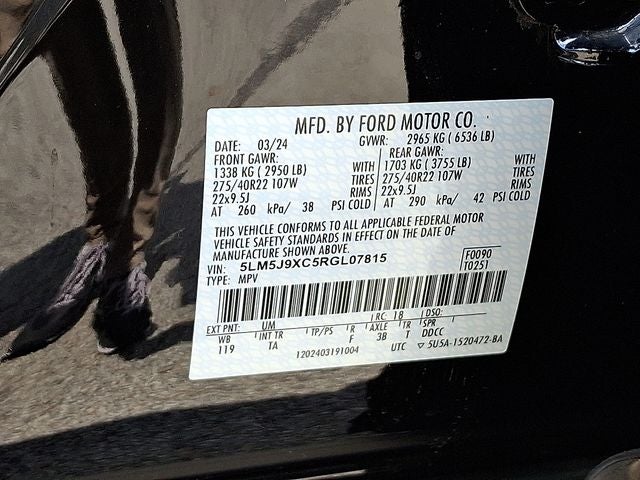 2024 Lincoln Aviator Black Label
