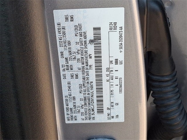 2022 Lincoln Corsair Standard AWD w/101a