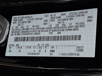 2023 Lincoln Corsair Standard AWD w/101a