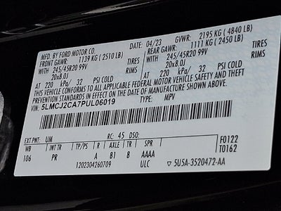 2023 Lincoln Corsair Reserve AWD w/201a, Jet Package