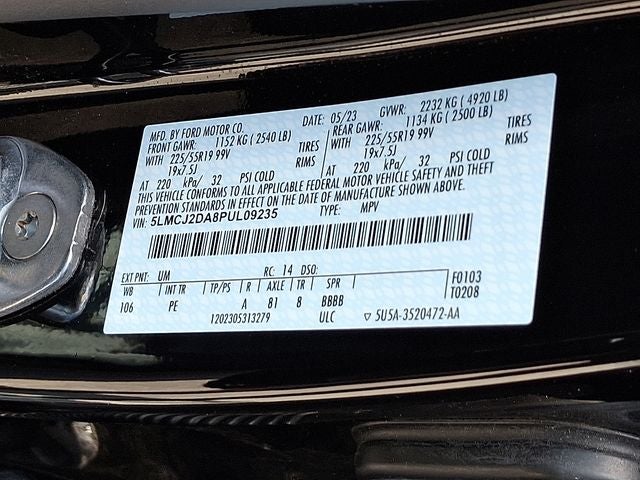 2023 Lincoln Corsair Reserve AWD w/201a