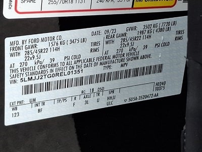 2024 Lincoln Navigator Black Label 4x4 w/Tow Pkg
