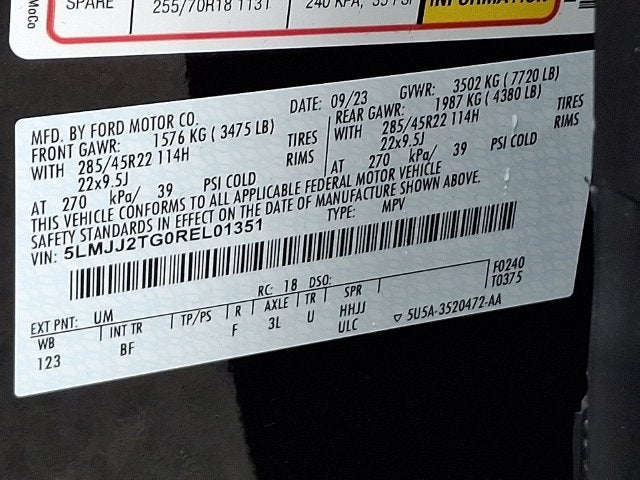 2024 Lincoln Navigator Black Label 4x4 w/Tow Pkg