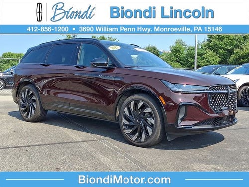 2025 Lincoln Nautilus Reserve AWD w/202a, Jet Appearance Package