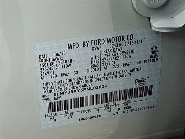 2023 Lincoln Aviator Plug-In Hybrid Grand Touring AWD w/301a