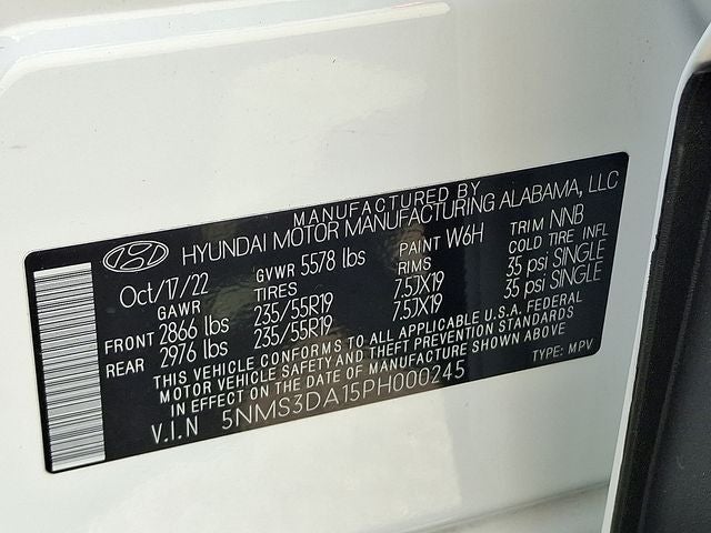 2023 Hyundai Santa Fe Hybrid SEL Premium