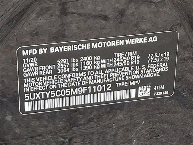 2021 BMW X3 xDrive30i