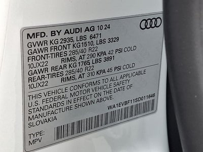 2025 Audi Q8 55 Premium Plus quattro