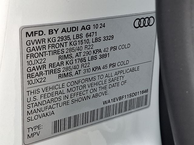 2025 Audi Q8 55 Premium Plus quattro