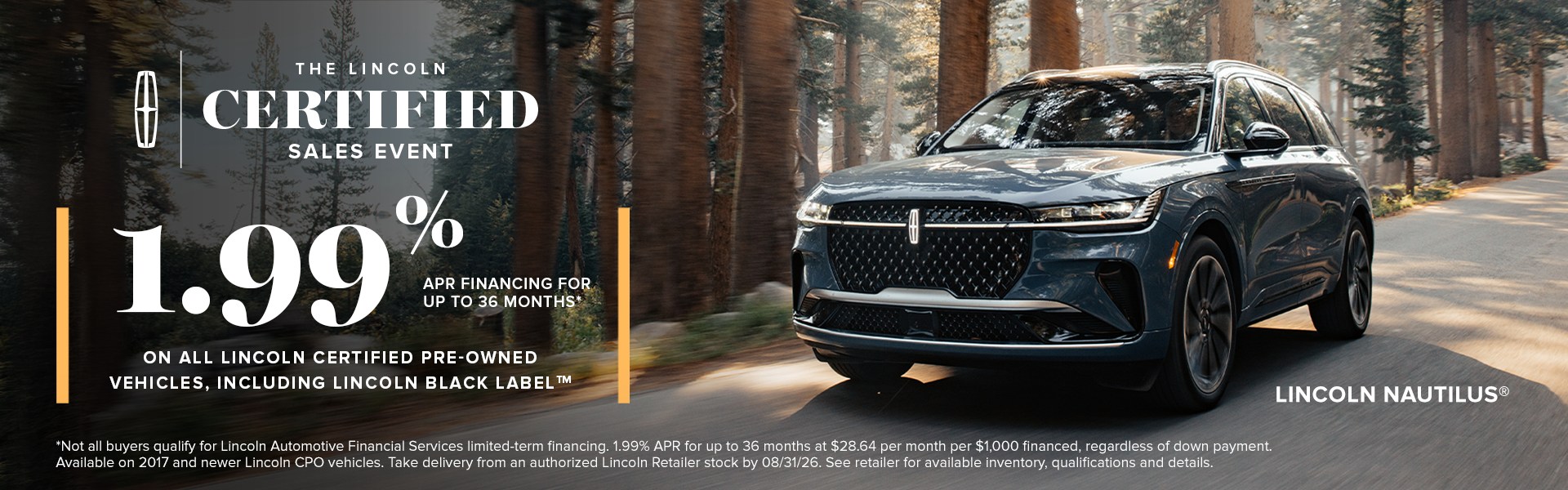 The Lincoln Certified Sales Event 
