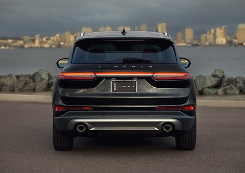 The rear lighting of the 2024 Lincoln Corsair® SUV spans the entire width of the vehicle. | Biondi Lincoln in Monroeville PA