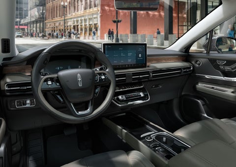 The interior dashboard of 2024 Lincoln Corsair® SUV is shown here. | Biondi Lincoln in Monroeville PA