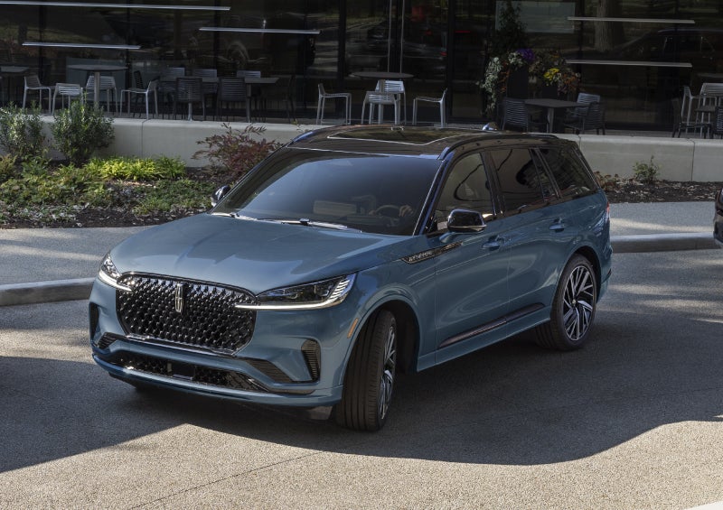 A 2026 Lincoln Black Label™ Aviator® SUV is shown with the available Special Edition Package. | Biondi Lincoln in Monroeville PA