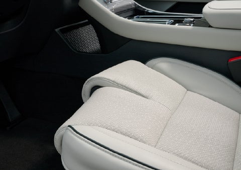 The front passenger Perfect Position seat is shown with the thigh extender adjusted.| Biondi Lincoln in Monroeville PA